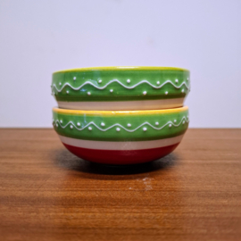 Tapas Schaaltje Ø 9 cm - Set van 2 Stuks - Intermezzo - Groen