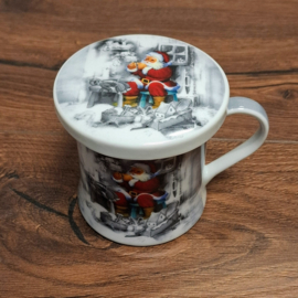 Leonardo Collection - Santa Christmas Mok en Onderzetter
