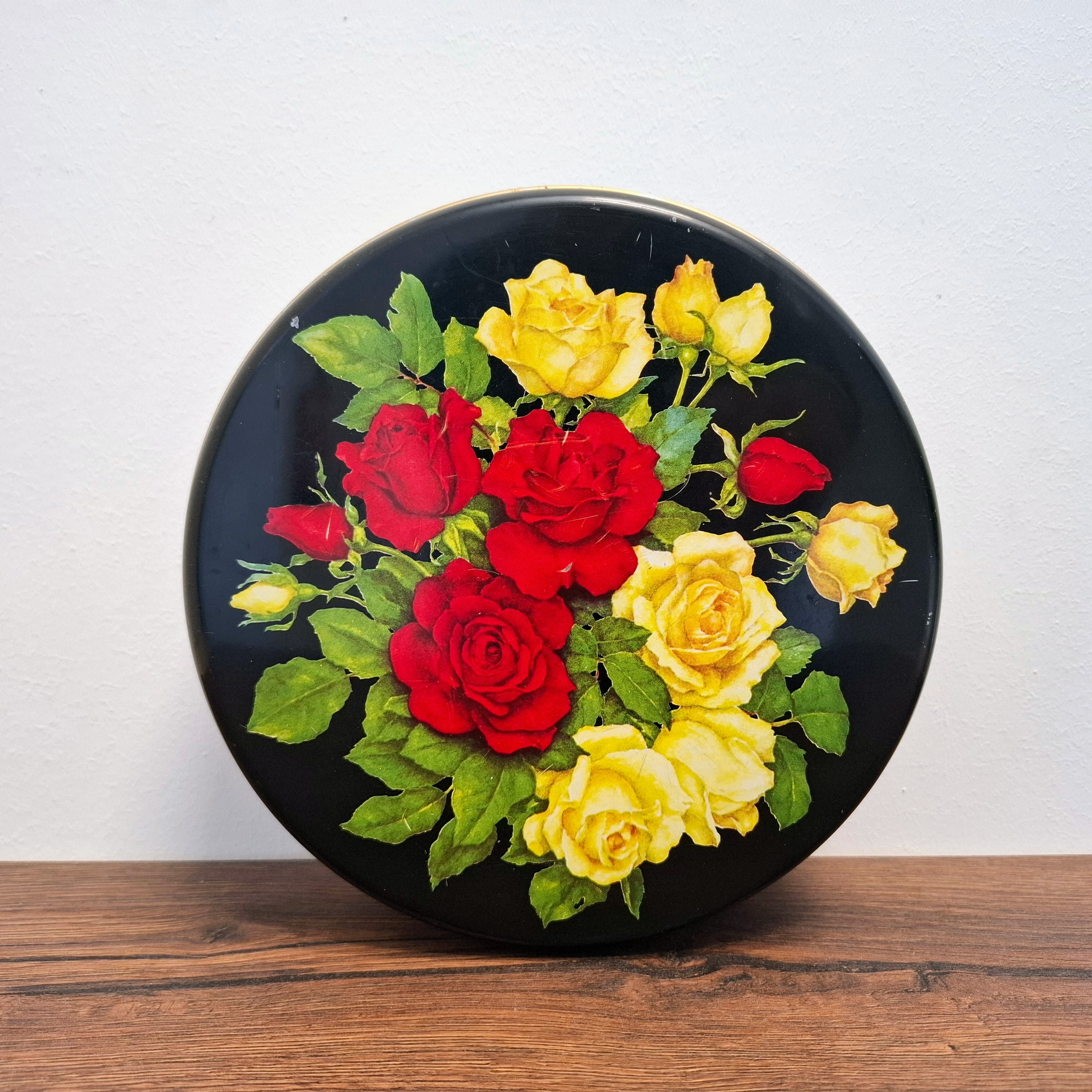 Koektrommel - Blik - IRA Denmark - Bloemen