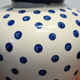 Vaas van Keramiek – Made in Poland – Bunzlau –  Ø 16 cm x H 20 cm