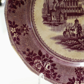 Antiek Wandbord - Staffordshire - Petrus Regout