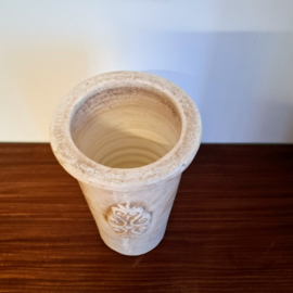 Hoge Bloempot - Pot & Mand