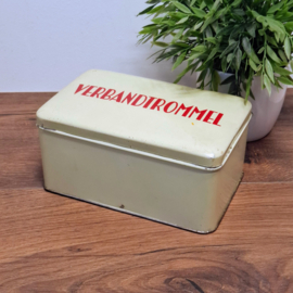 Vintage Verbandtrommel - Medical Supplies - Verzamelen