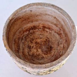 Bloempotje op Voet - Berkenbast - Diameter 13 cm