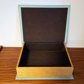 Decoratieve Opbergdoos - Boek "Flowers and Birds".