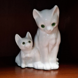 Poezenbeeldje - Poes / Kat met Groene Ogen
