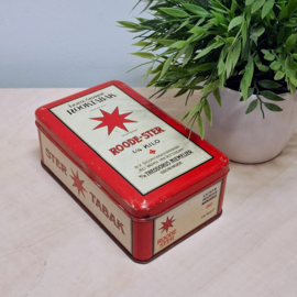 Tabak Blik - Ster Tabak ROODE-STER ¼ kilo