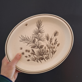 Ovaal Bord - Serveerbord - Grindley Pinewood