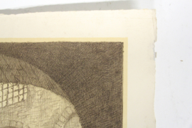 J. Cossaar (1874 - 1966) - prent gesigneerd