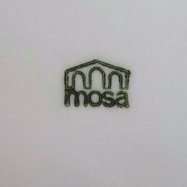 Mosa Maastricht Ontbijt Bord Ø 21,5 cm  - Zilver Randje