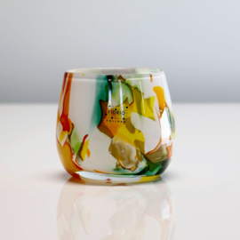 FIDRIO Holland Vaas - Glas - Hoogte 10 cm