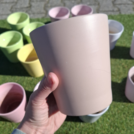 20 Bloempotjes - Bloempot Ø 13 cm x H 13,5 cm - Keramiek