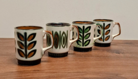 Boch Rambouillet Mok / Beker 4 stuks