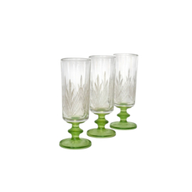 Antieke Vintage Glazen - Champagneglazen