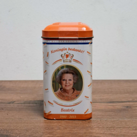 De Ruijter Oranje Hagel Blikje - Koningin bedankt!