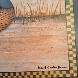 Pimpernel Placemat Eend - David Carter Brown - Blauwvleugeltaling