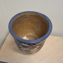 Prachtige Grote Chinese Bloempot - Ø 36 x H 39 cm