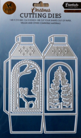 Cutting Die - Christmas / Kerst - deer lantern - Studio Light