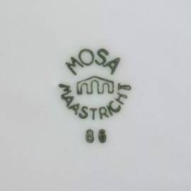 Mosa Maastricht Diep Bord Ø 19,5 cm – Zilver Randje