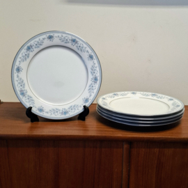 5x Dinerbord – Bord - Noritake Blue Hill