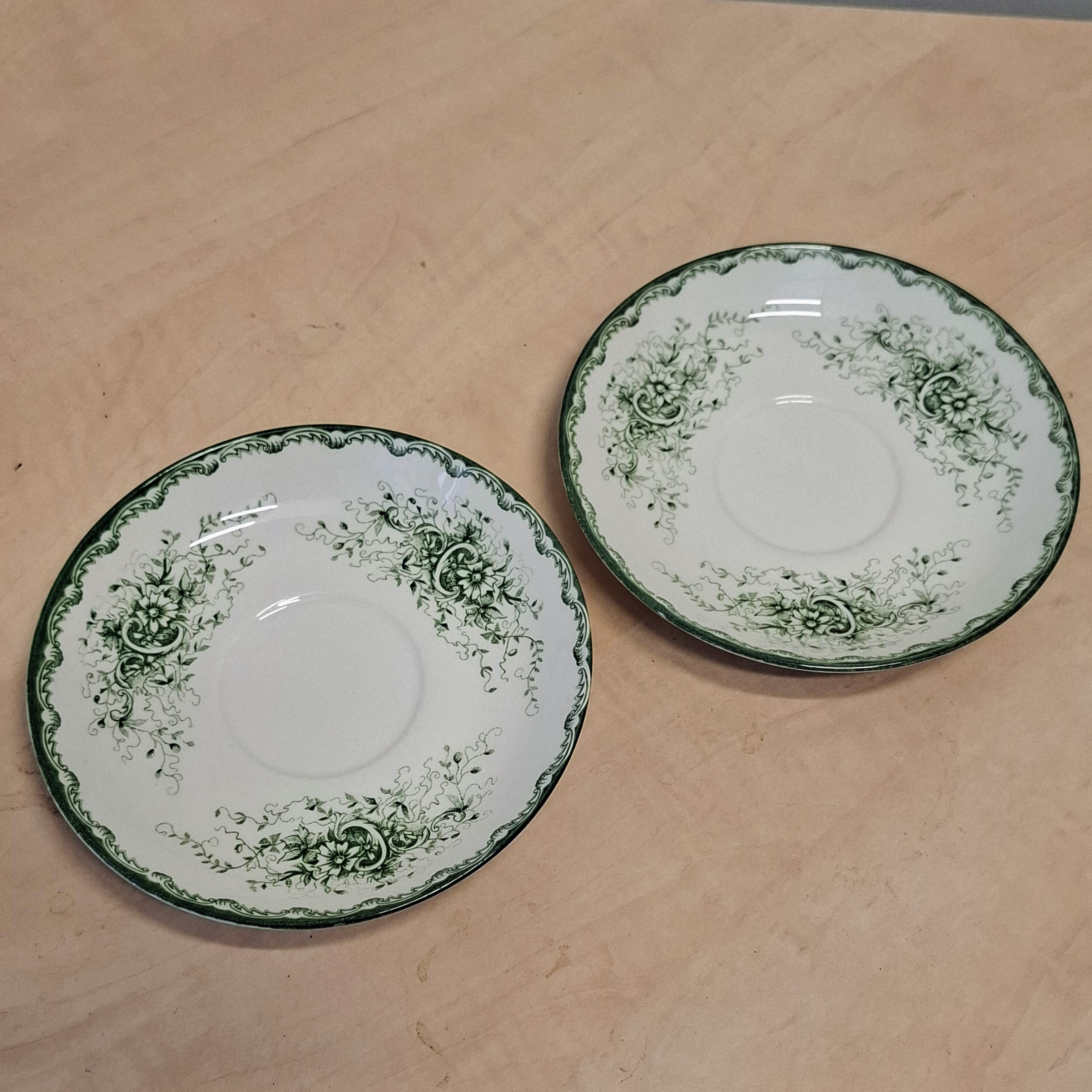 Rörstrand Grön Anna Serie - Zweden - 2x Schotel Diameter 16 cm