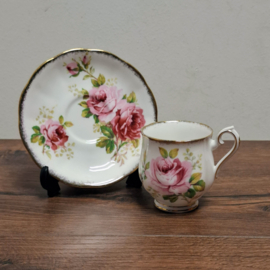 Royal Albert - American Beauty - Kop en schotel