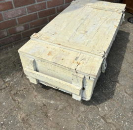 VT wonen kist op wieltjes - H 37 x B 96 x D 48 cm