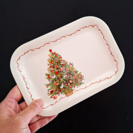 Dienblad Melamine Christmas Tree - Kerst