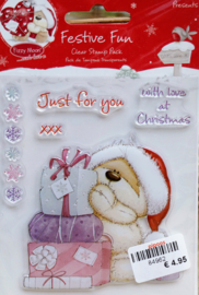 Festive Fun - Fizzy Moon - Kerst - Clear Stamp