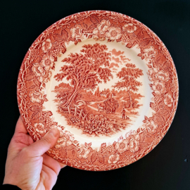 Diner Bord Rood - Ironstone England