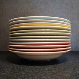 Diep Bord - Pagnossin Italy - Geel Ø 22 cm