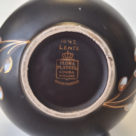 Flora Plateel "Lente" 1042 - Gouda Holland - Vaas