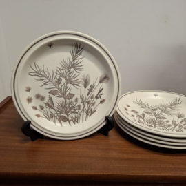 Vintage Grindley Pinewood Ontbijtbord - Bord Ø 22 cm