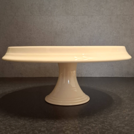 Taartplateau op Voet Ø 27,5 cm - Crème