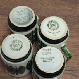 Boch Rambouillet Mok / Beker 4 stuks