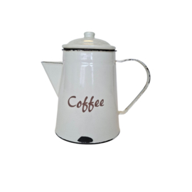 Emaille Koffiekan - Coffee