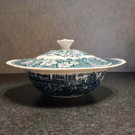 Dekschaal Royal Tudor Ware W.N. mellor – Coaching Taverns – Jaren ’50 – ‘70