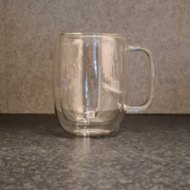 Zwilling Sorrento Dubbelwandige koffie / Cappuchinoglas met oor