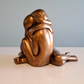 Beeld Naked Embrace uit 1968 van kunstenaar Arnold Bergere