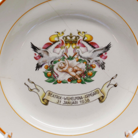 Geboortebord Beatrix - Wilhelmina