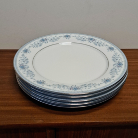 5x Dinerbord – Bord -  Noritake Blue Hill