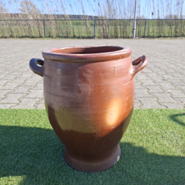 Bruine Gres Pot - Bloempot - Keulse Pot H 42 cm