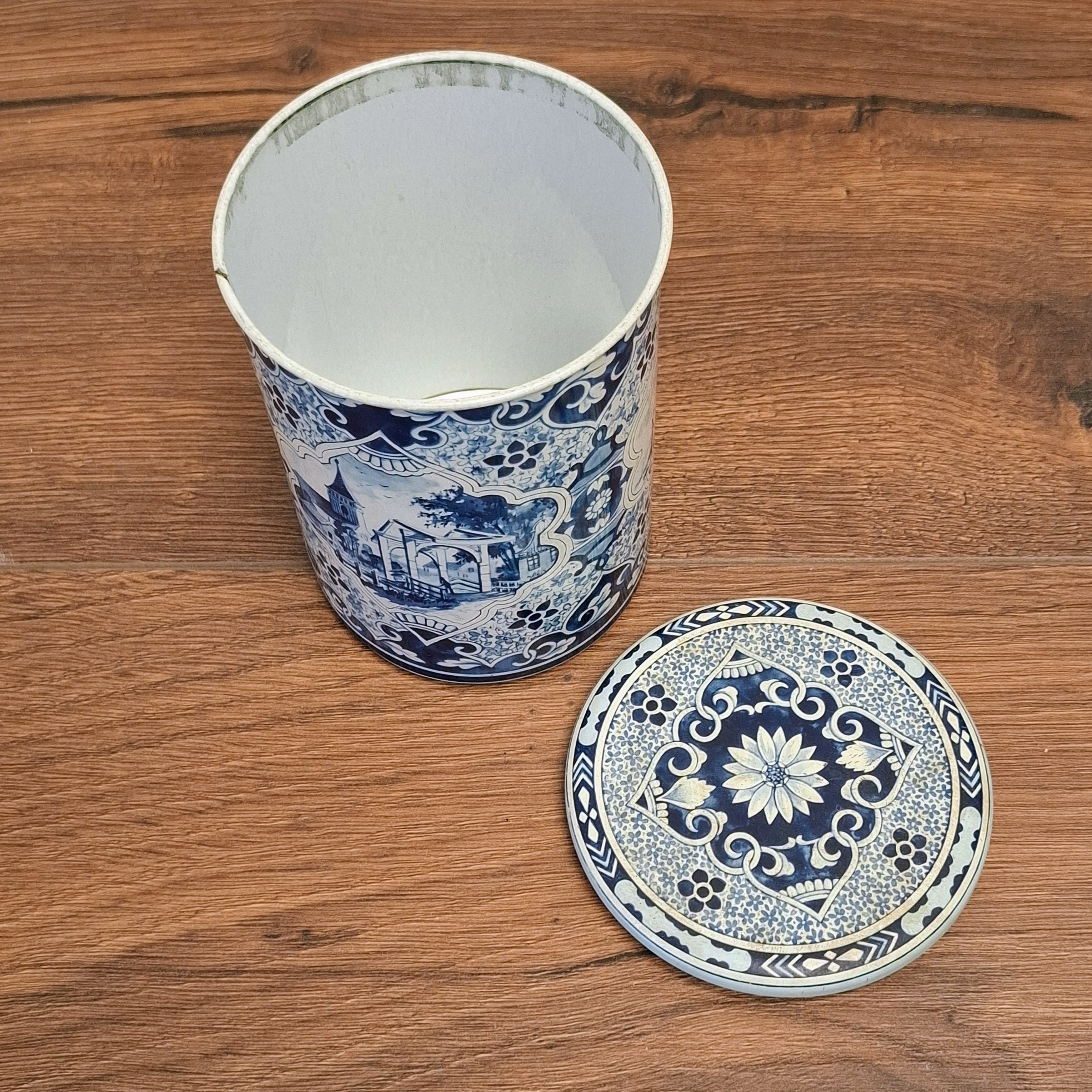Albert Heijn Delfts Blauw Blikje