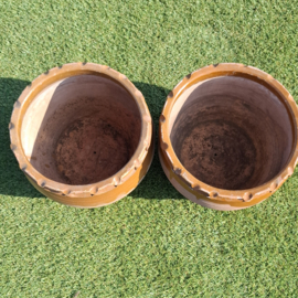 Terracotta Bloempotten voor Buiten 2 stuks