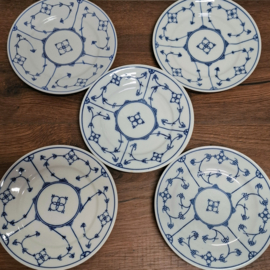 Ontbijtbord - Bord Ø 19 cm - Jäger Eisenberg Blau Saks - 5 Stuks