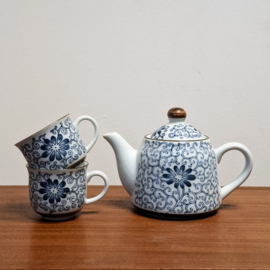 Riverdale Theepot met 2 Kopjes