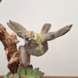 Beeldje van 2 vogels op een tak - Country Artists