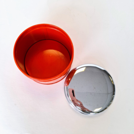 Emaille Cacao Blik - Oranje