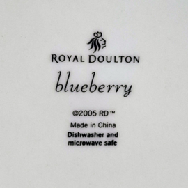 Blueberry Ontbijtkommen - Royal Doulton - Set van 2 Stuks