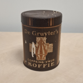 Antiek De Gruyter’s - coffeïne-vrije Koffie Blikje
